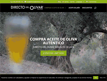 Tablet Screenshot of directodelolivar.com